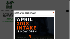 What Ucsf.edu.my website looked like in 2018 (7 years ago)