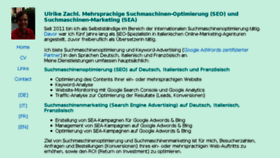What Ulrikezachl.at website looked like in 2018 (6 years ago)