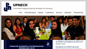 What Upnech.edu.mx website looked like in 2018 (6 years ago)