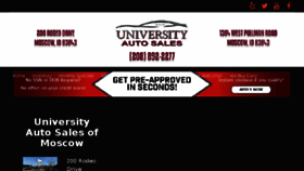 What Universityautomoscow.com website looked like in 2018 (6 years ago)