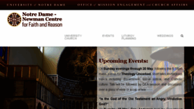 What Universitychurch.ie website looked like in 2018 (6 years ago)