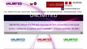 What Unlimitedgroup.pl website looked like in 2018 (6 years ago)