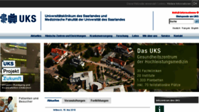 What Uks.eu website looked like in 2018 (7 years ago)
