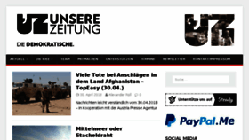 What Unsere-zeitung.at website looked like in 2018 (6 years ago)