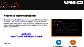 What Utahfirsthomes.com website looked like in 2018 (5 years ago)