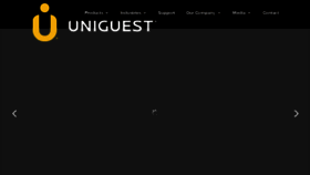 What Uniguest.com website looked like in 2018 (6 years ago)