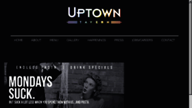 What Uptowntavernsd.com website looked like in 2018 (6 years ago)