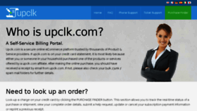 What Upclk.com website looked like in 2018 (6 years ago)