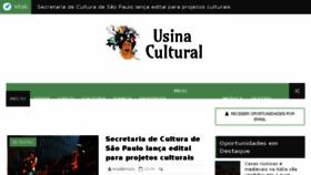 What Usinacultural.com website looked like in 2018 (6 years ago)