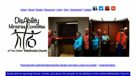 What Umdisabilityministries.org website looked like in 2018 (6 years ago)