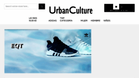 What Urbanculture.es website looked like in 2018 (5 years ago)