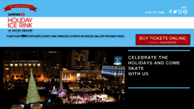What Unionsquareicerink.com website looked like in 2018 (5 years ago)