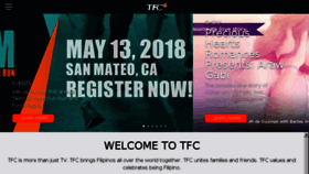 What Usa.mytfc.com website looked like in 2018 (6 years ago)