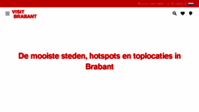 What Uitinbrabant.nl website looked like in 2018 (5 years ago)