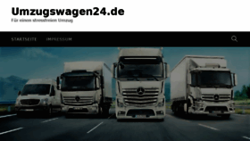 What Umzugswagen24.de website looked like in 2018 (6 years ago)