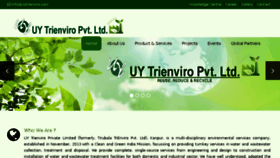 What Uytrienviro.com website looked like in 2018 (5 years ago)