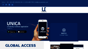 What Unicasolutions.com website looked like in 2018 (5 years ago)