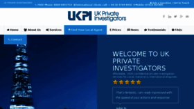 What Ukprivateinvestigators.com website looked like in 2018 (6 years ago)