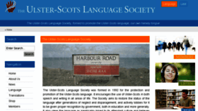 What Ulsterscotslanguage.com website looked like in 2018 (6 years ago)