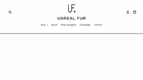 What Unrealfur.com website looked like in 2018 (5 years ago)