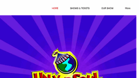 What Universoulcircus.com website looked like in 2018 (5 years ago)