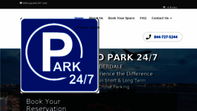 What Us1airportparking.com website looked like in 2018 (5 years ago)