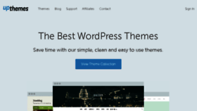 What Upthemes.com website looked like in 2018 (7 years ago)