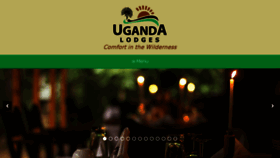 What Ugandalodges.com website looked like in 2018 (5 years ago)