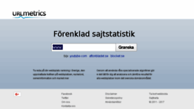 What Urlspion.se website looked like in 2018 (5 years ago)