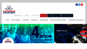 What Ucatec.edu.bo website looked like in 2018 (5 years ago)