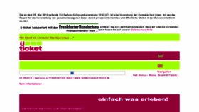 What Ue-ticket.de website looked like in 2018 (5 years ago)