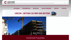 What Unicon.no website looked like in 2018 (8 years ago)