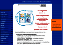 What Unterrichtsmaterial-schule.de website looked like in 2018 (5 years ago)