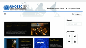 What Unsouthsouth.org website looked like in 2018 (7 years ago)