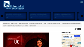 What Uc.edu.mx website looked like in 2018 (5 years ago)