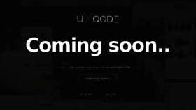 What Uxqode.com website looked like in 2018 (5 years ago)