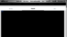 What Uefa.fr website looked like in 2018 (6 years ago)