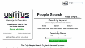What Unittus.com website looked like in 2018 (5 years ago)