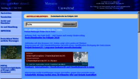 What Umweltruf.de website looked like in 2018 (5 years ago)