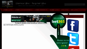 What Uzivo-utakmice.com website looked like in 2018 (5 years ago)