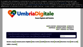 What Umbriadigitale.it website looked like in 2018 (5 years ago)