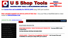 What Usshoptools.com website looked like in 2018 (5 years ago)