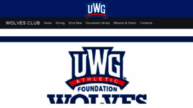What Uwgwolvesclub.org website looked like in 2018 (5 years ago)