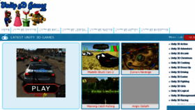 What Unity3dgames.eu website looked like in 2018 (7 years ago)