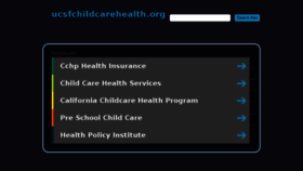 What Ucsfchildcarehealth.org website looked like in 2018 (5 years ago)