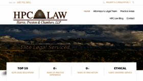 What Utahlawfirm.com website looked like in 2018 (5 years ago)