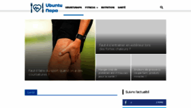 What Ubuntunapa.com website looked like in 2018 (5 years ago)