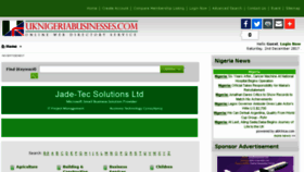 What Uknigeriabusinesses.com website looked like in 2018 (5 years ago)