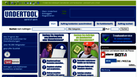 What Undertool.de website looked like in 2018 (5 years ago)
