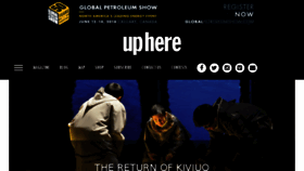 What Uphere.ca website looked like in 2018 (5 years ago)
